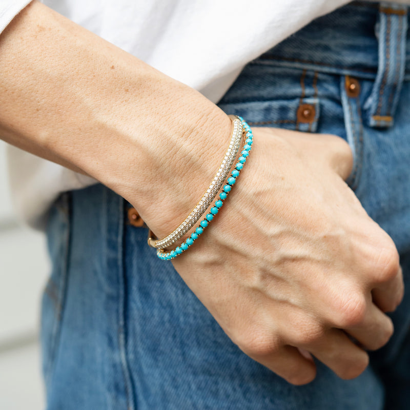 Turquoise Tennis Bracelet